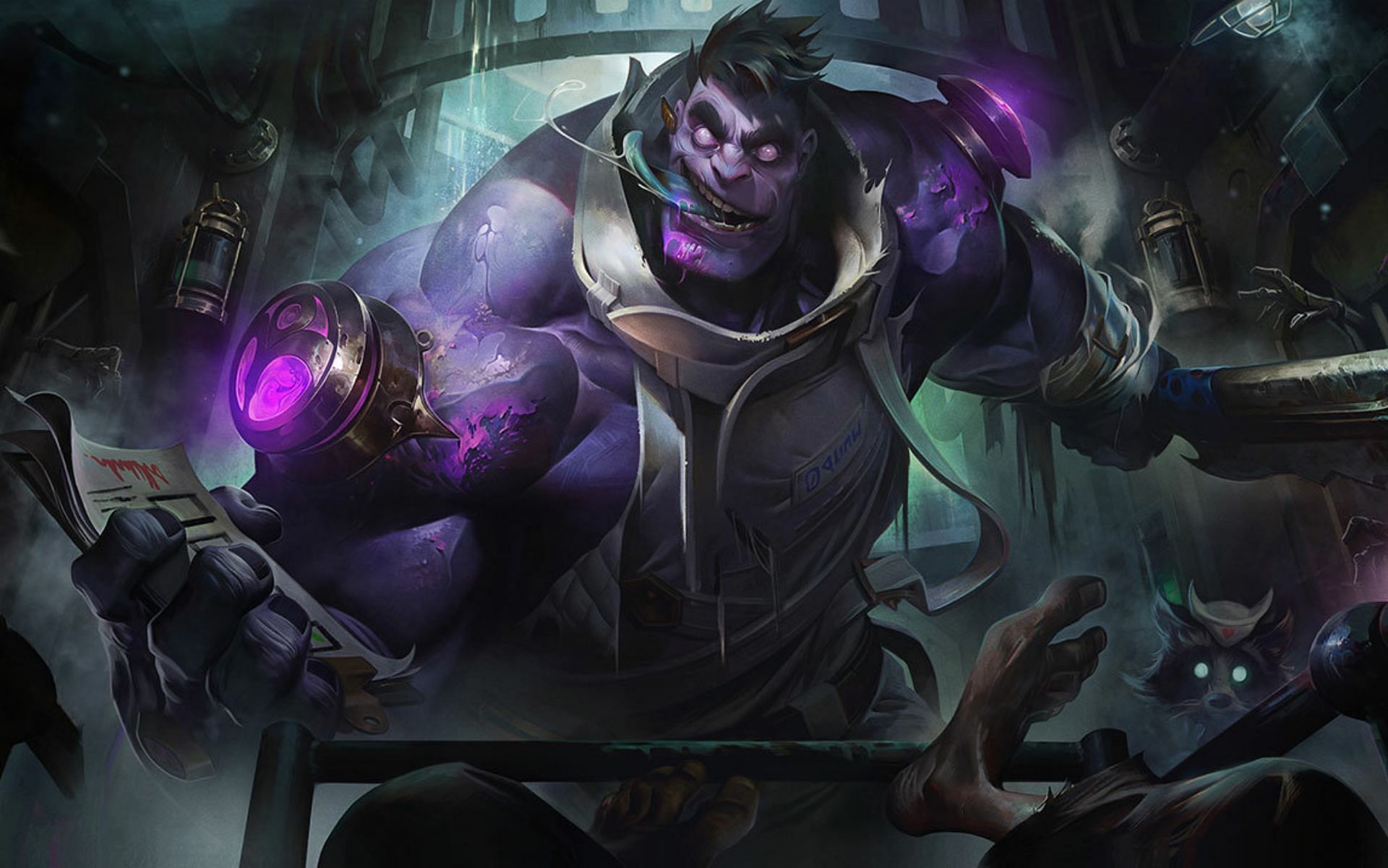Dr.Mundo is getting a few changes in League of Legends to make him a late game jungler (Image via Riot Games)
