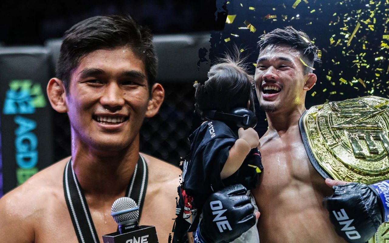 Aung La N Sang and Christian Lee [Photo Credits: ONE Championship]