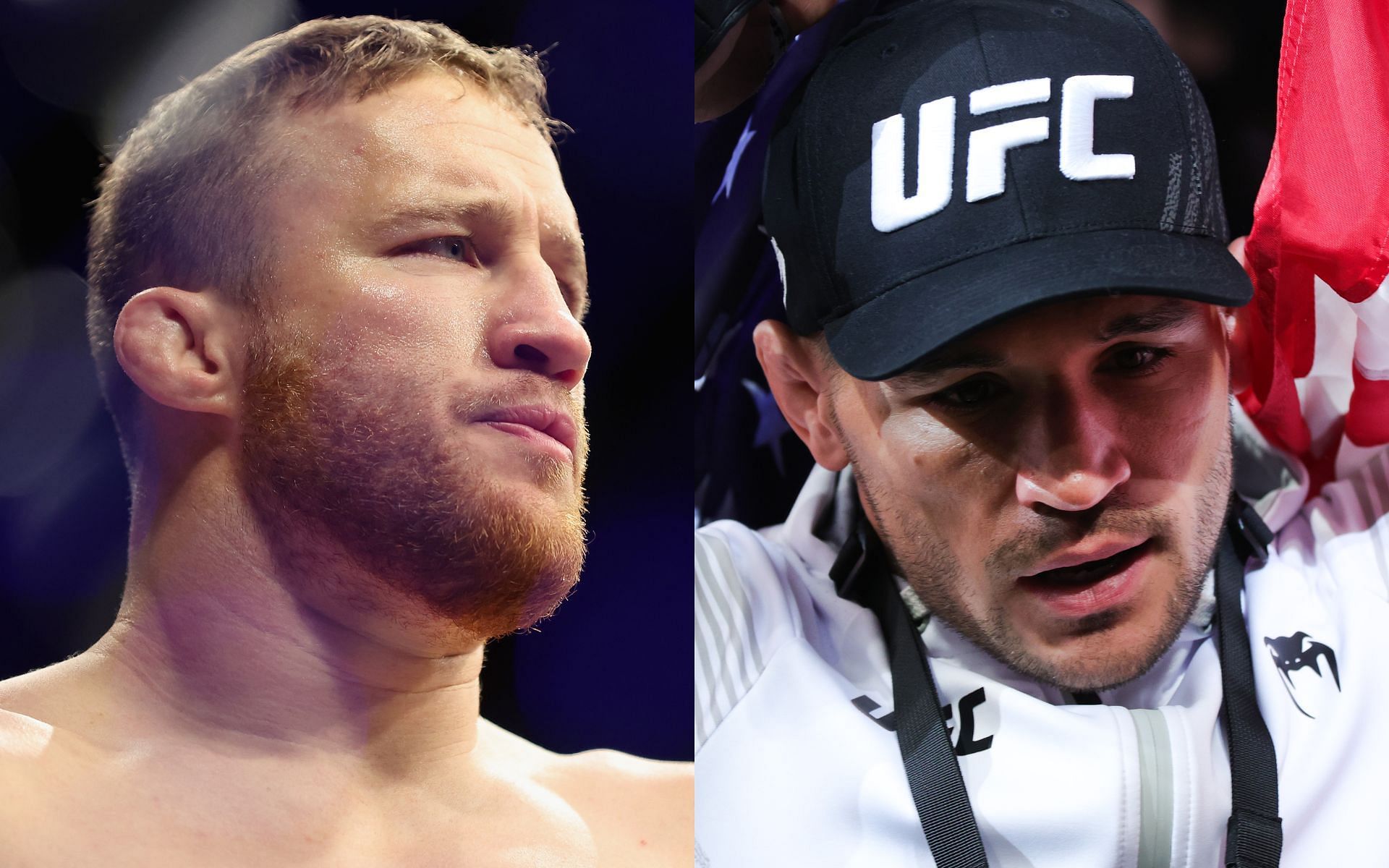 Justin Gaethje (Left) and Michael Chandler (Right)