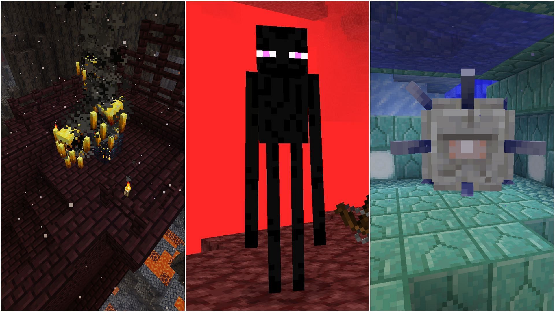 Minecraft: Insane enderman farm in minecraft multiplayer survival