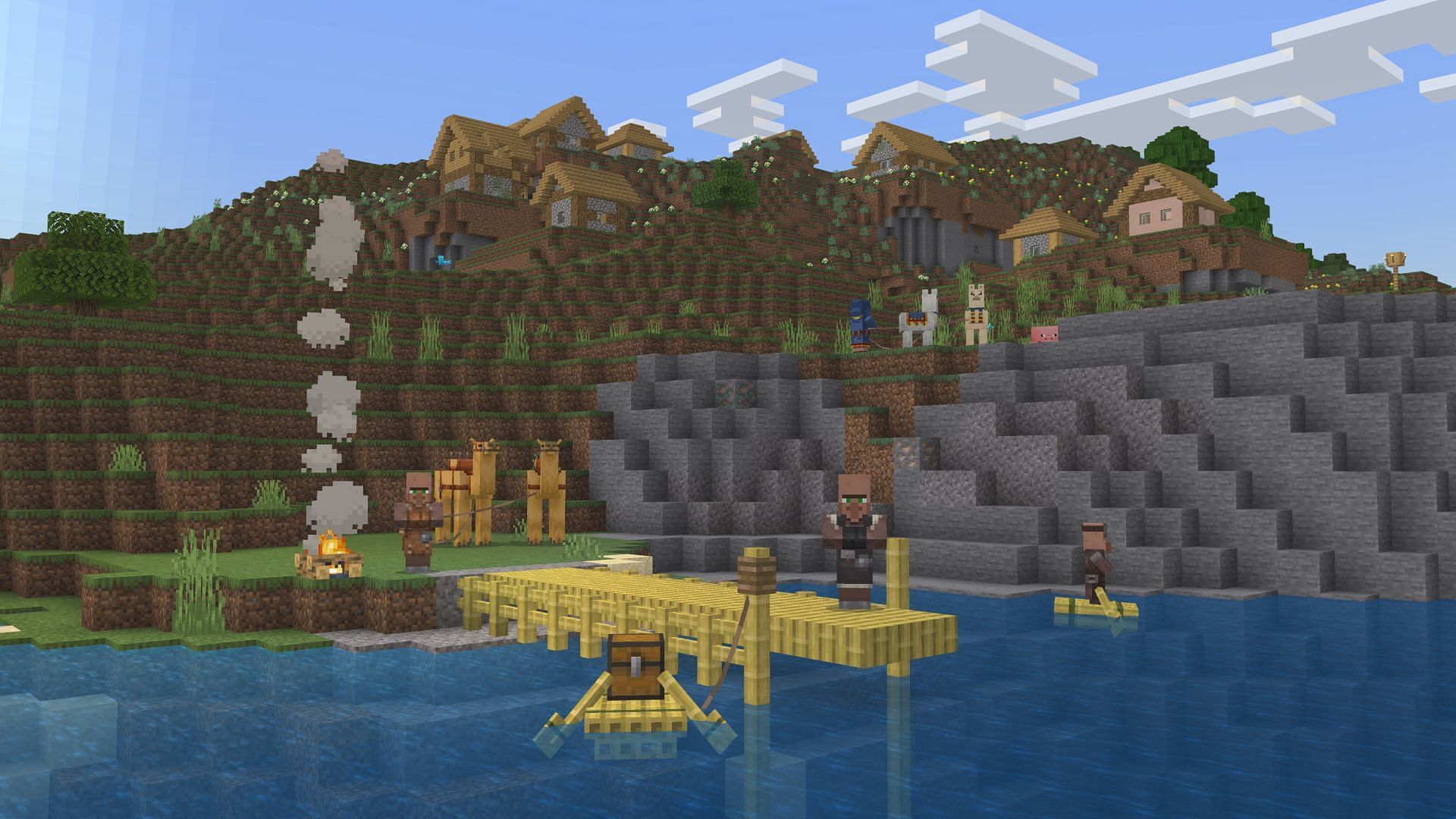 The new Minecraft beta and preview version recently released (Image via Mojang)