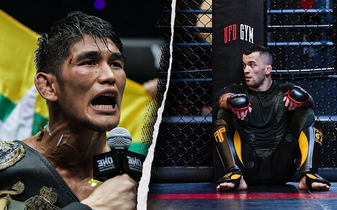 Aung La N Sang and Roberto Soldic [Photo Credits: ONE Championship]