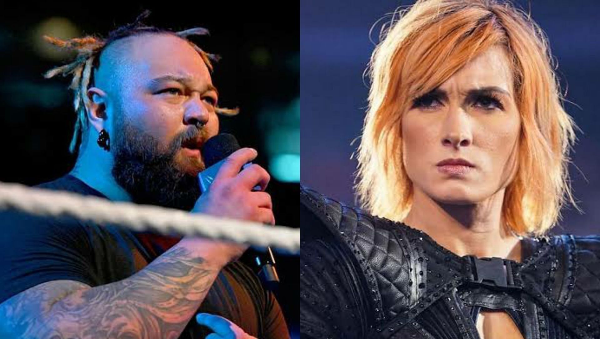 Bray Wyatt(Left); Becky Lynch(Right)