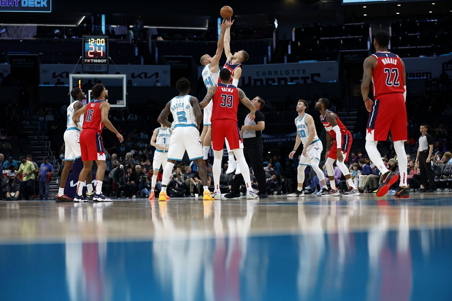 Washington Wizards v Charlotte Hornets