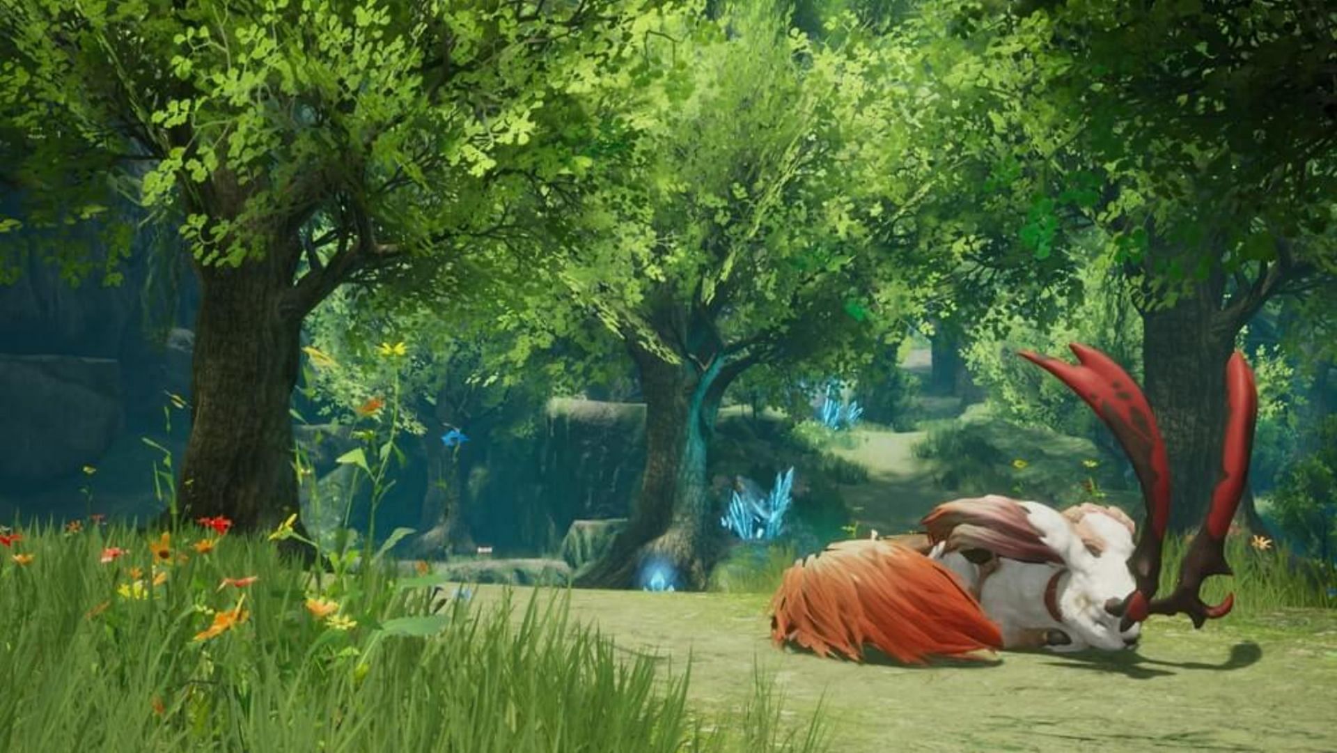 The idyllic fields of Harvestella (Image via Square Enix)