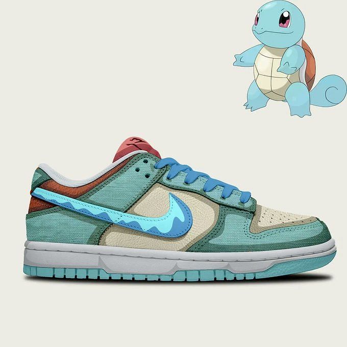 Nike SB Dunk Low “Squirtle” shoes 