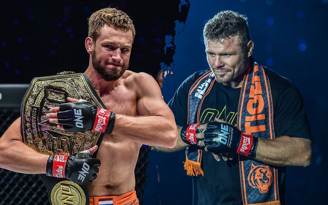 (left) Reinier de Ridder and (left) Anatoly Malykhin [Credit: ONE Championship]