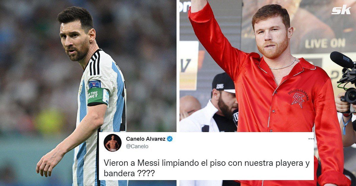 FIFA World Cup 2022: World champion boxer accuses Lionel Messi of wiping floor with Mexican jersey after Argentina dressing room video emerges