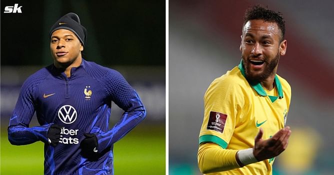 "A young player who’s been growing and showing his potential" - Neymar lavishes praise on PSG teammate Kylian Mbappe ahead of 2022 FIFA World Cup