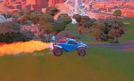 Fortnite: How to fly 100 meters continuously in an Octane