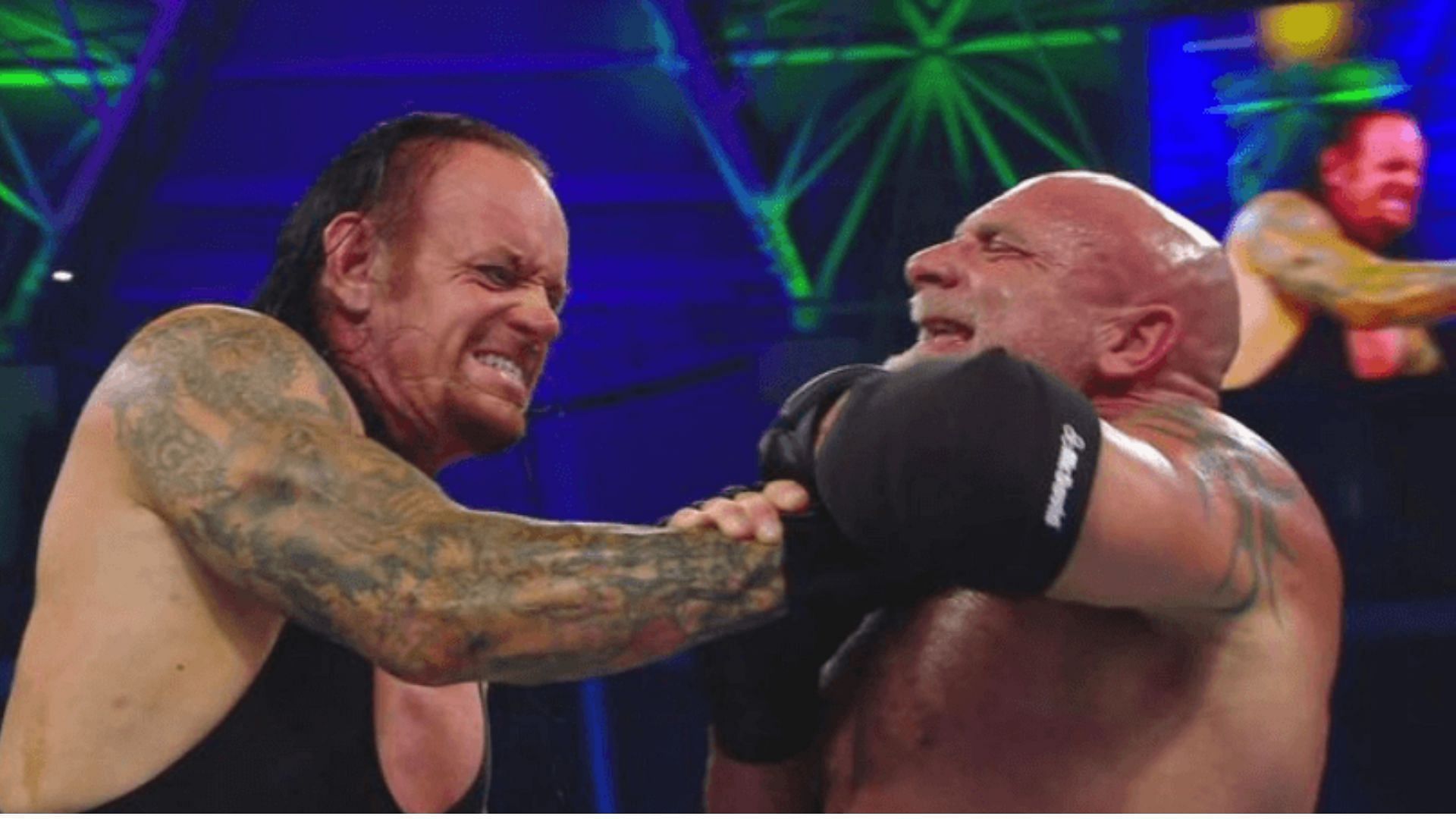 The Undertaker and Bill Goldberg in Jeddah