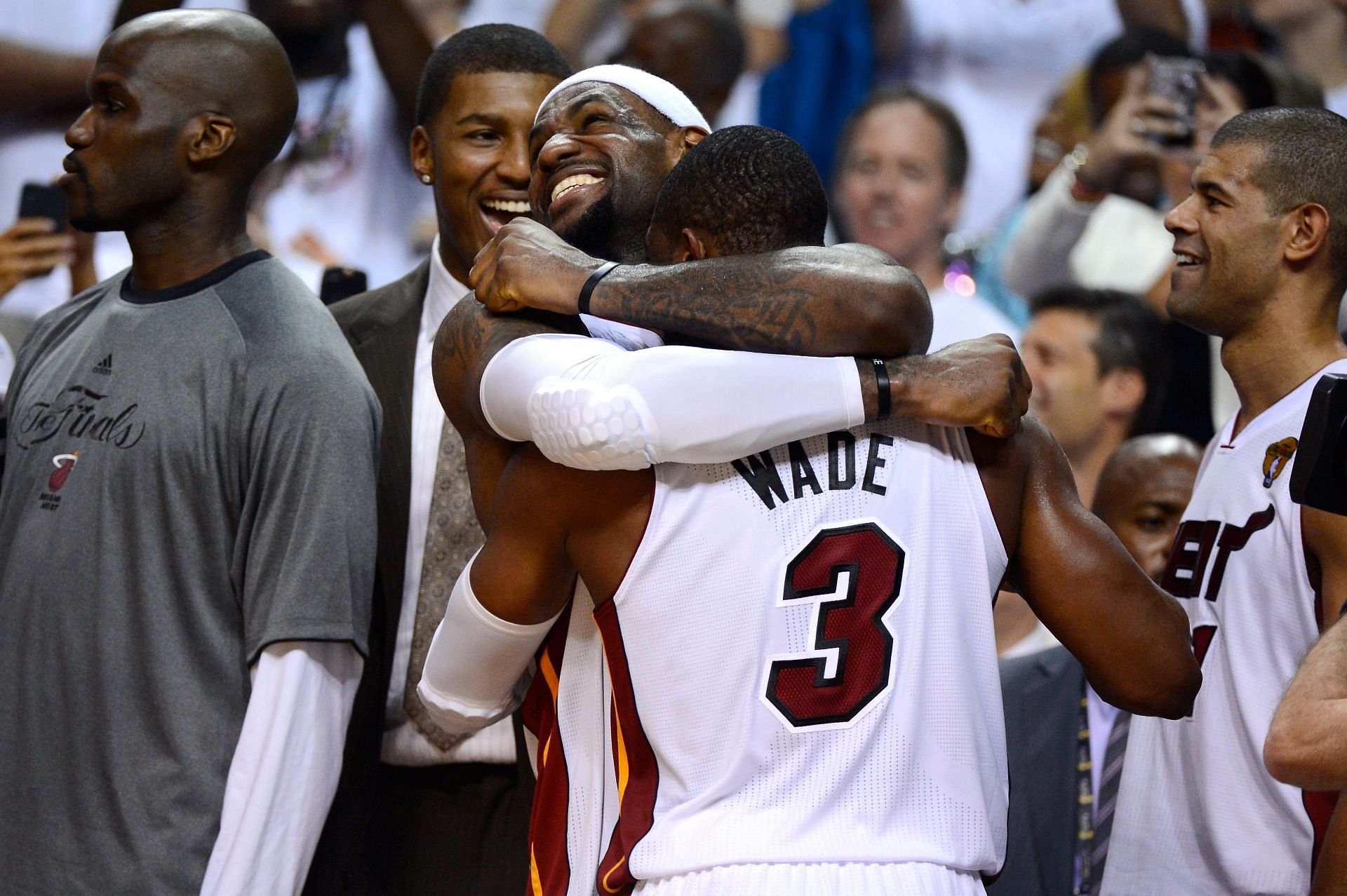 Dwyane Wade is a big part of LeBron James&#039; rings (Image via Getty Images)