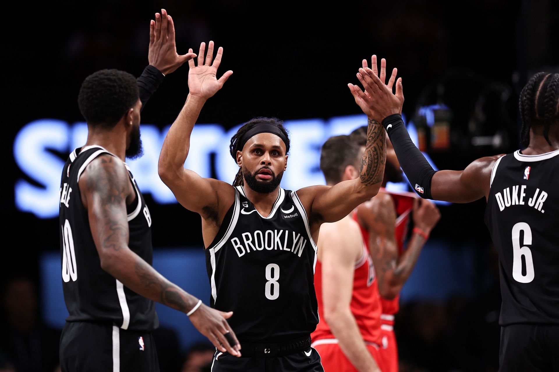 Chicago Bulls vs. Brooklyn Nets.