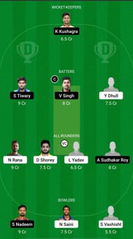 DEL vs JHA Dream11 Prediction - Vijay Hazare Trophy