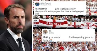 “Disrespectful to the players that have actually played well”, “Hasn’t played since 2002” – Fans lose their minds as 29-year-old starts England’s FIFA World Cup game against Iran