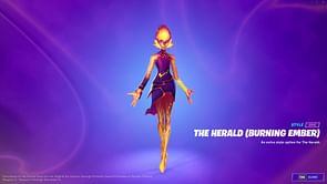 How to unlock super style for The Herald skin in Fortnite