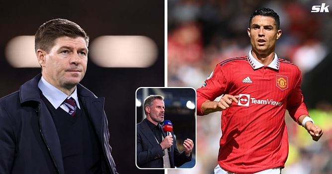"Worst manager" - Jamie Carragher called out for protecting Liverpool legend Steven Gerrard at Aston Villa after Ronaldo interview