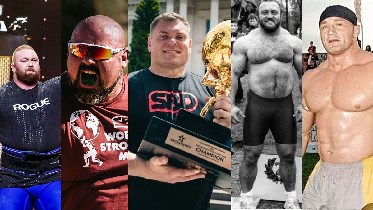 Who is The World's Strongest Man? Ranking the top five Strongest Men in