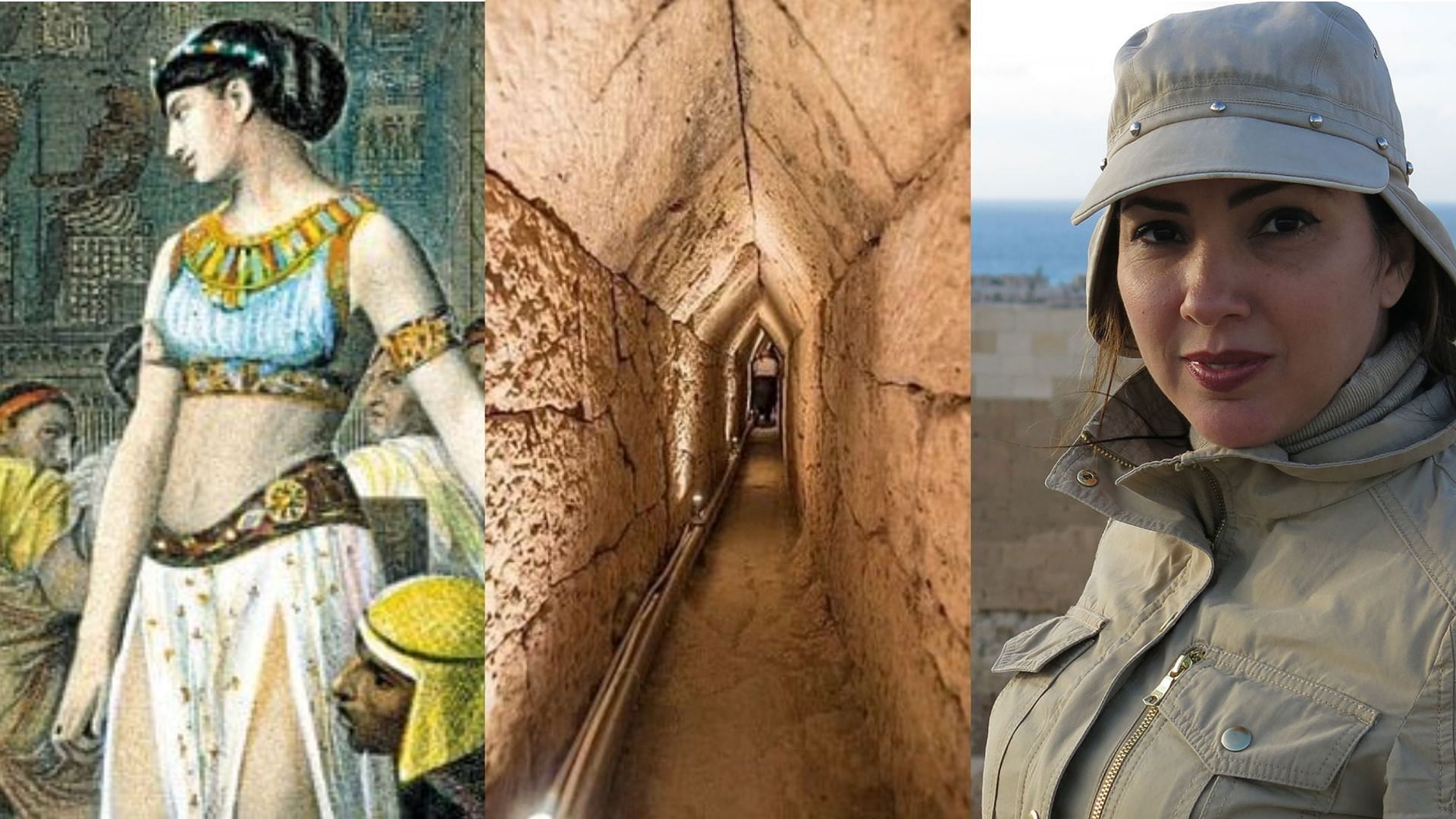 Kathleen Martinez discovers tunnel that could lead to Cleopatra