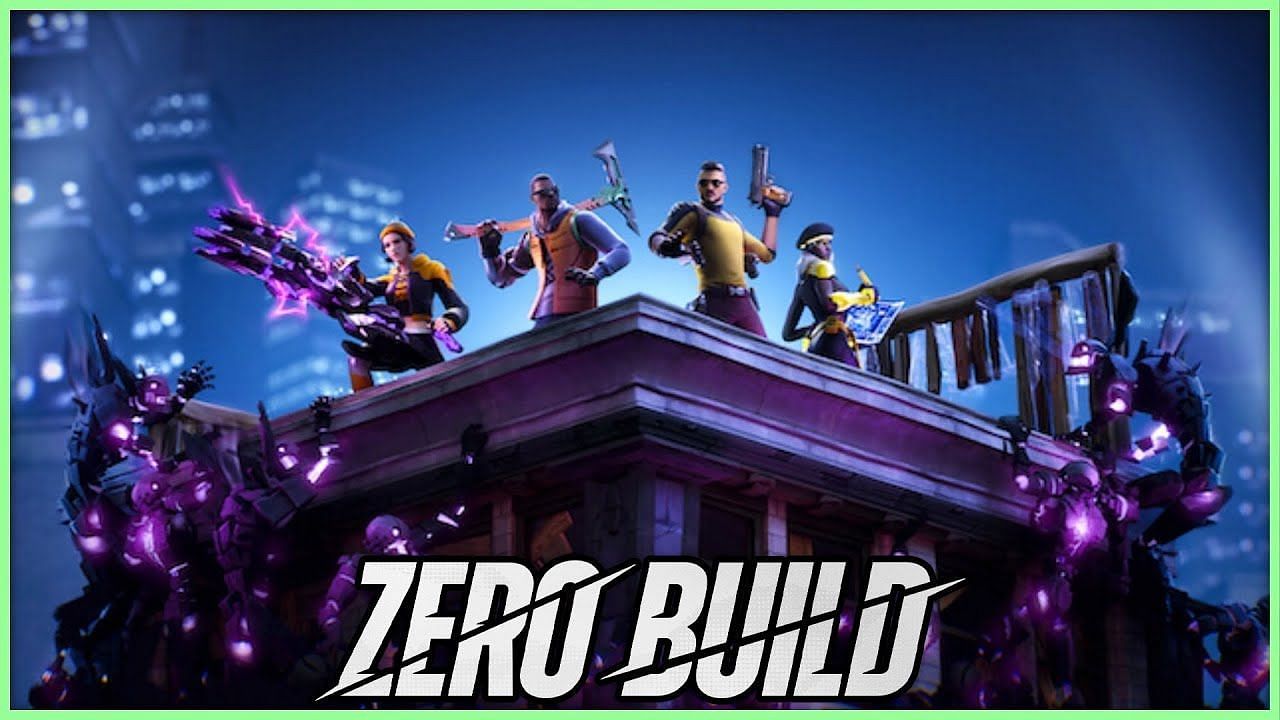 The logo for Zero Build Horde Rush in Fortnite (Image via iFireMonkey on YouTube)