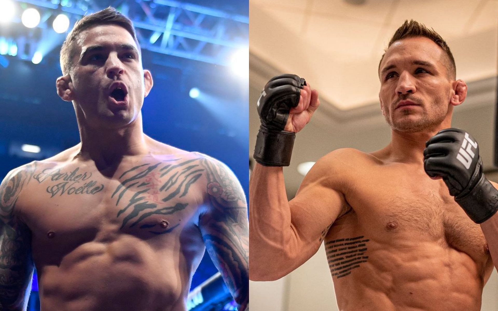 Dustin Poirier [Left] Michael Chandler [Right]