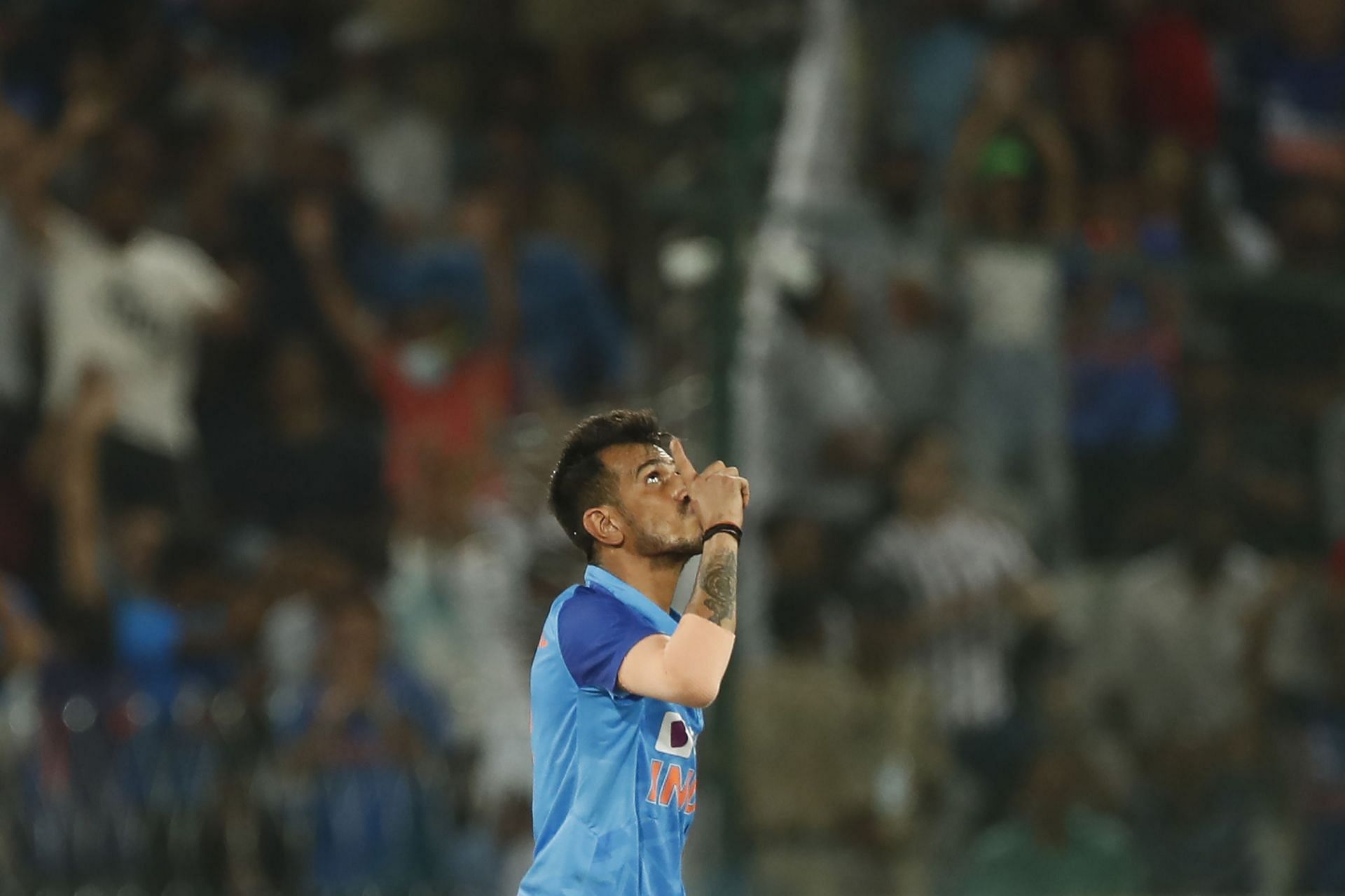 Yuzvendra Chahal was surprisingly dropped for the 2021 T20 World Cup. Pic: Getty Images