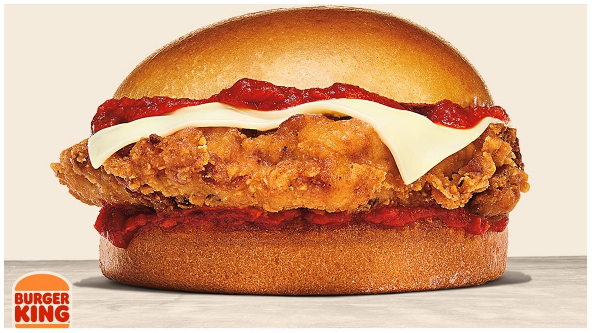 the Italian Royal Crispy Chicken Sandwich (Promotional Illustration via Burger King)