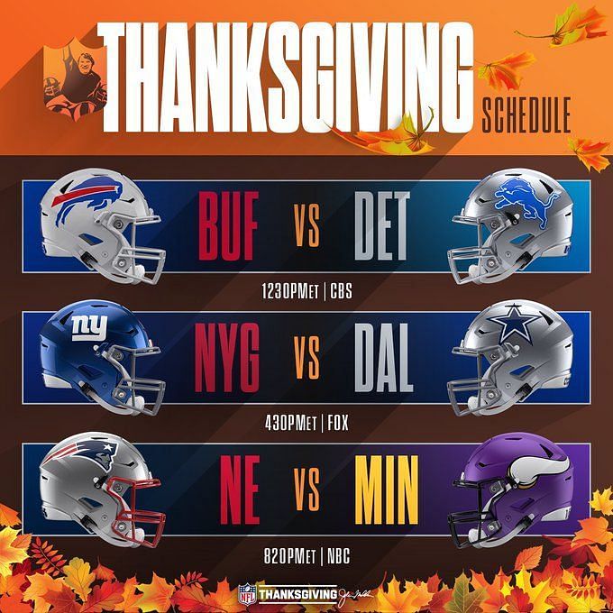 NFL, NBA & NHL Thanksgiving Schedule: Full List of Sports to Watch Over the  Weekend