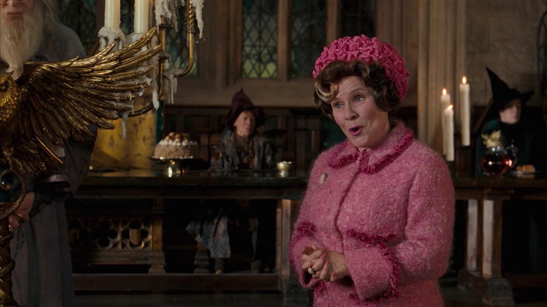 A still of Imelda Staunton in Harry Potter and the Order of the Phoenix (Image Via IMDb)