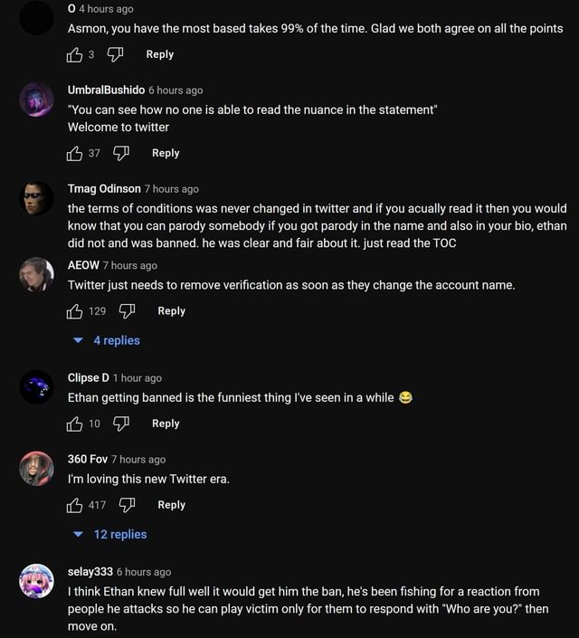 "It makes Elon Musk look stupid" Asmongold on Twitter controversy(03)