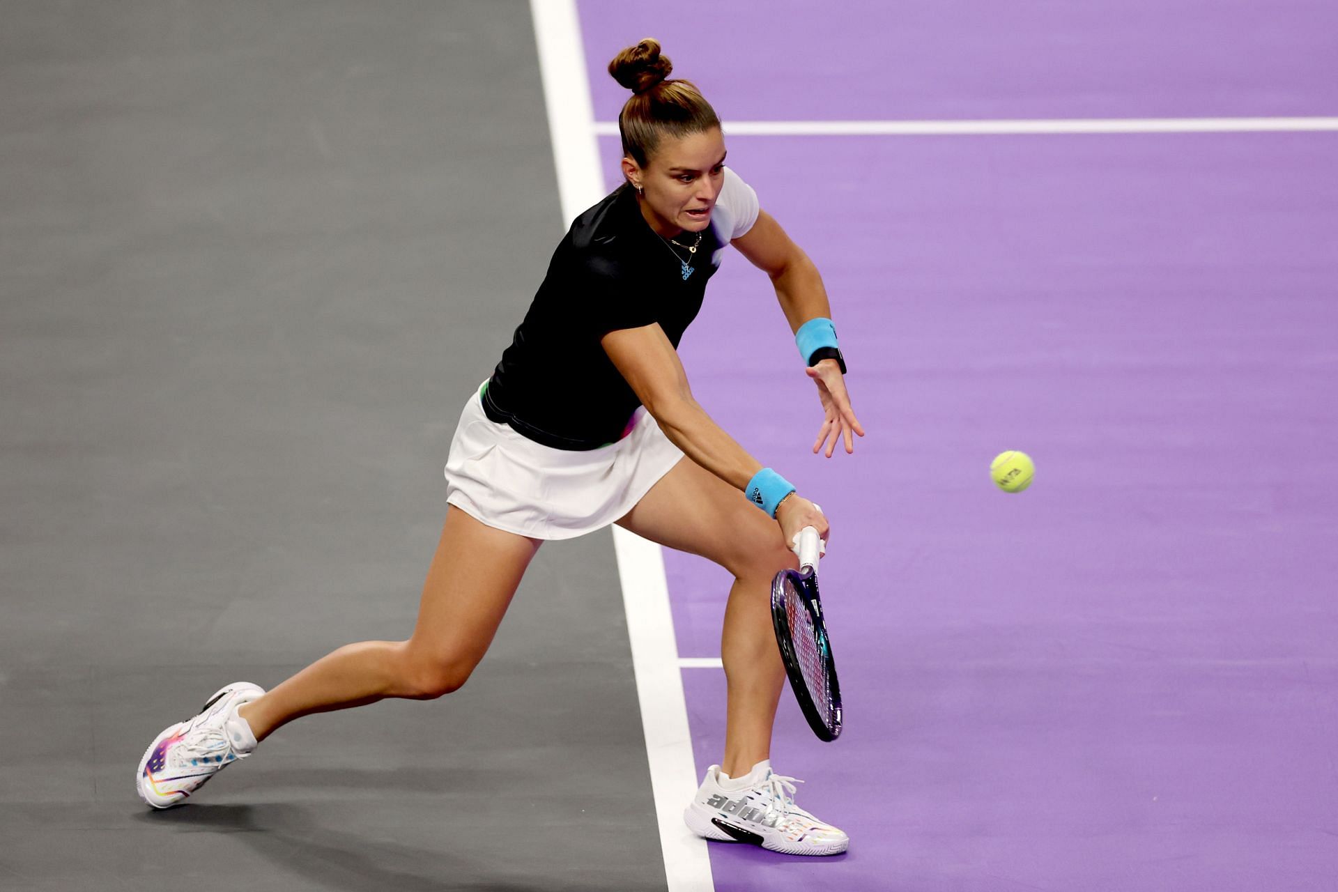 Maria Sakkari at the 2022 WTA Finals.