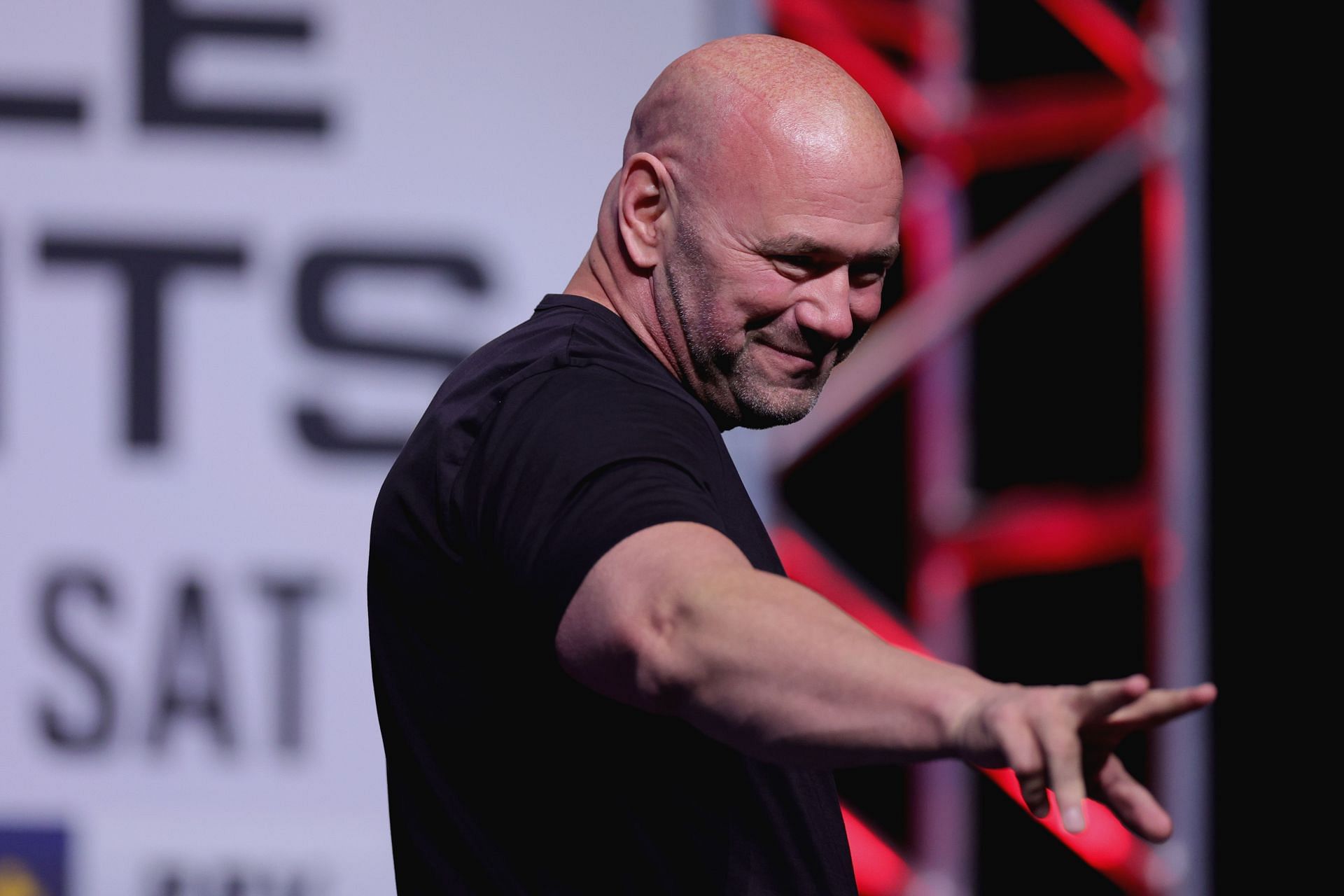 Dana White at UFC 277 Weigh-in