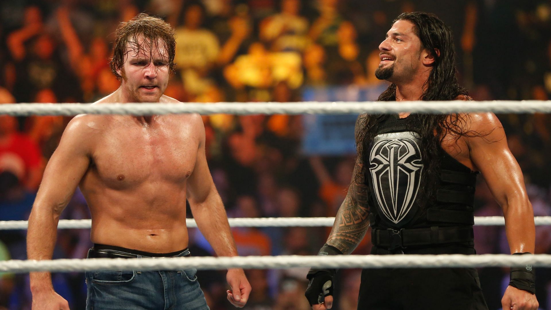 Roman Reigns and Dean Ambrose fought in the trenches together