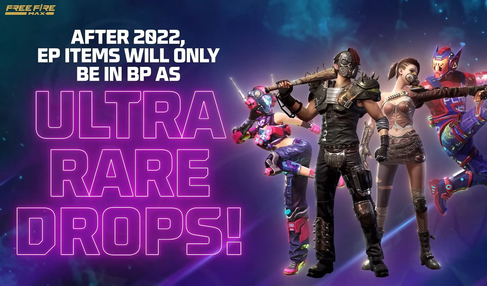 After 2022, players can expect the EP items to arrive exclusively via the Booyah Pass (Image via Garena)