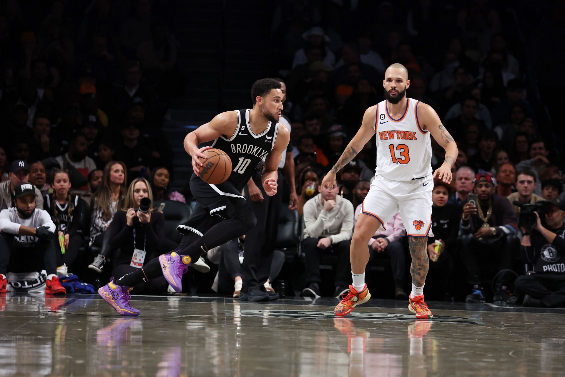 New York Knicks v Brooklyn Nets