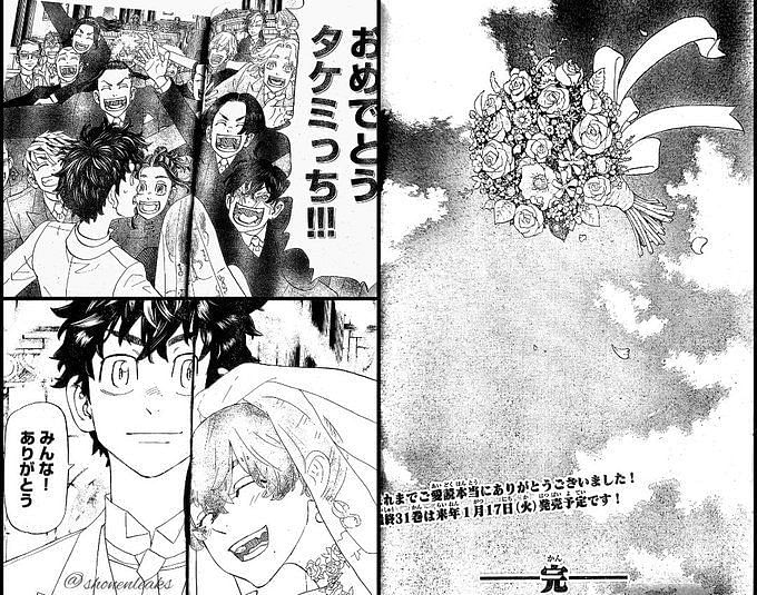 Leak: Faltam 5 capítulos para o fim do mangá Tokyo Revengers