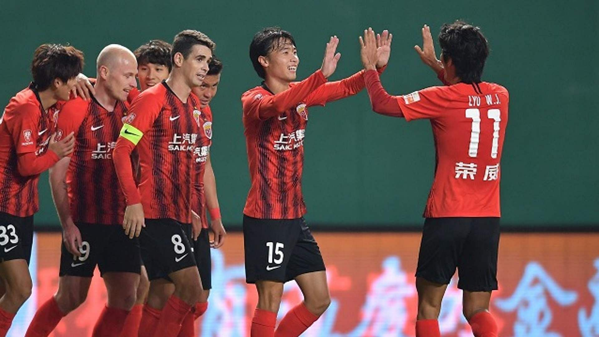 Shanghai Port and Henan Songshan Longmen square off in the Chinese Super League on Wednesday