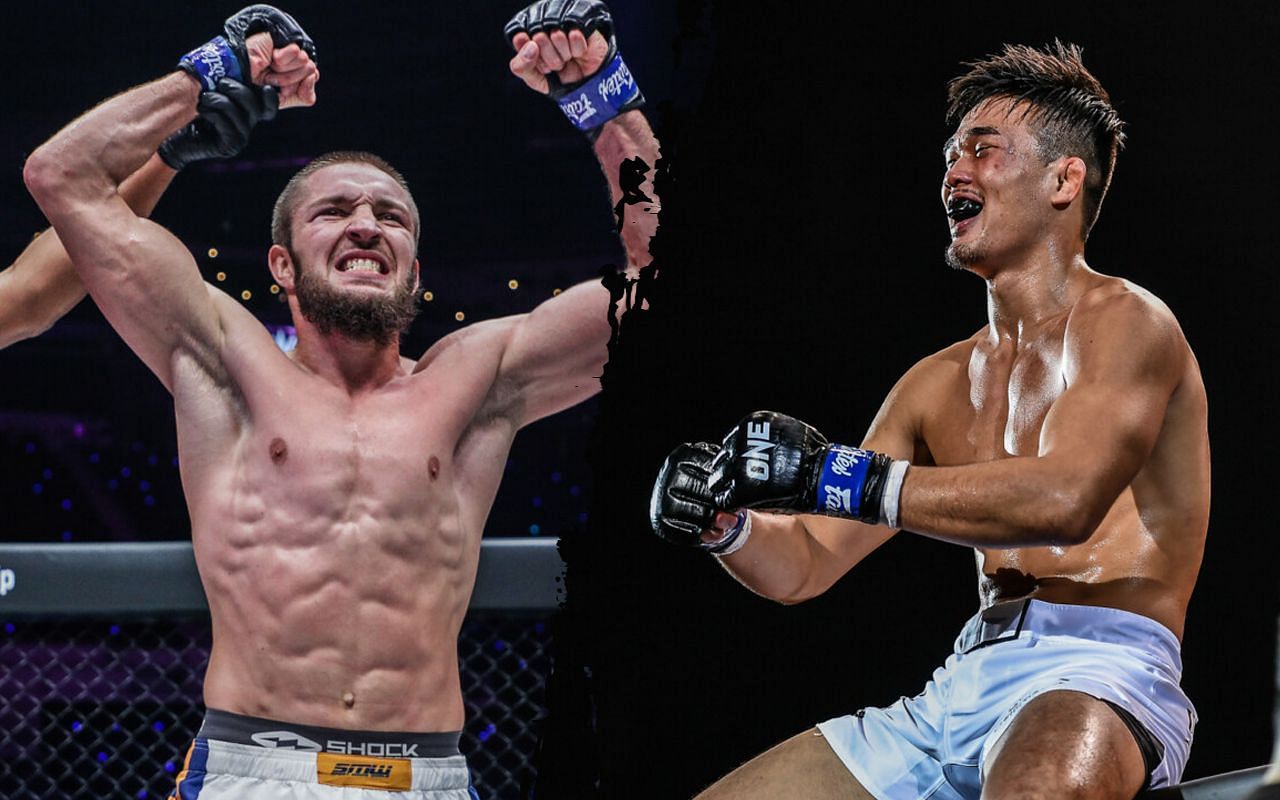 Saygid Izagakhmaev (left) and Christian Lee (right). [Photos ONE Championship]