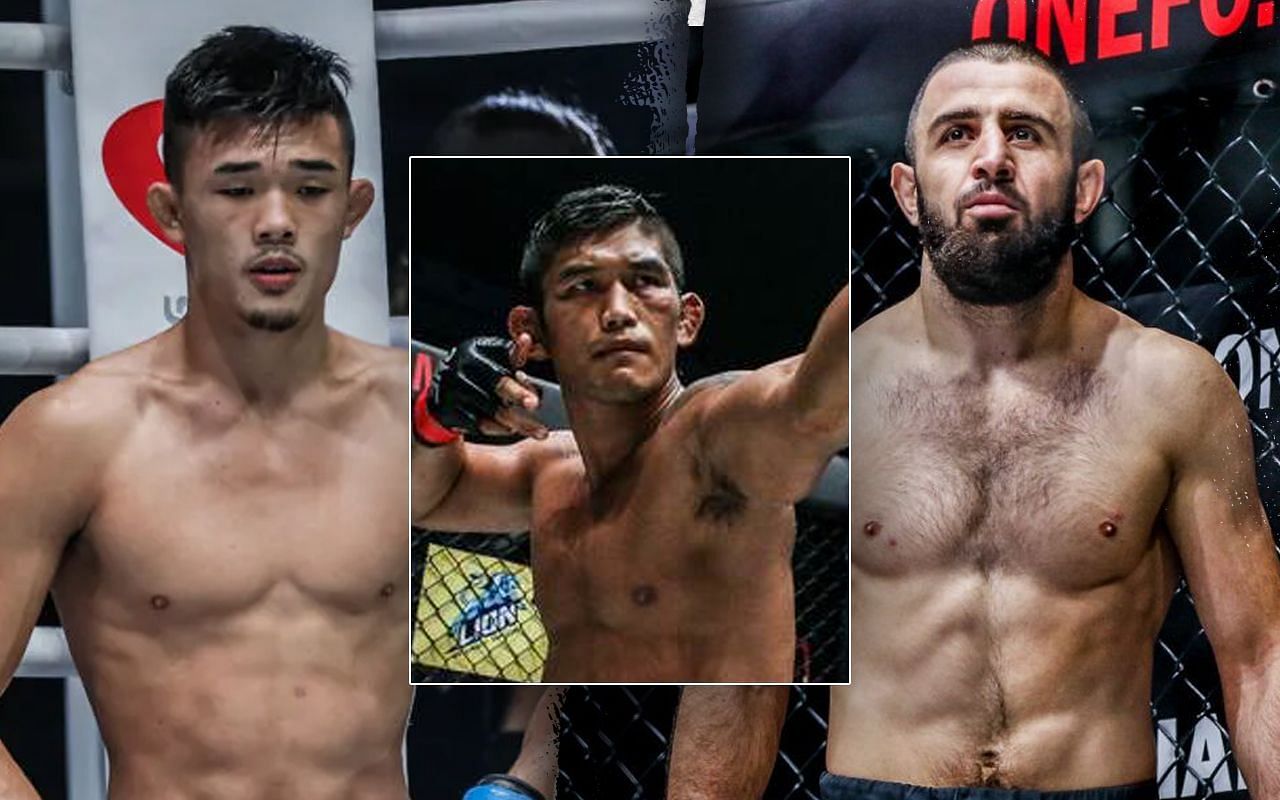 Aung La N Sang (Centre) gave his thoughts on Christian Lee (Left) vs Kiamrian Abbasov (Right)