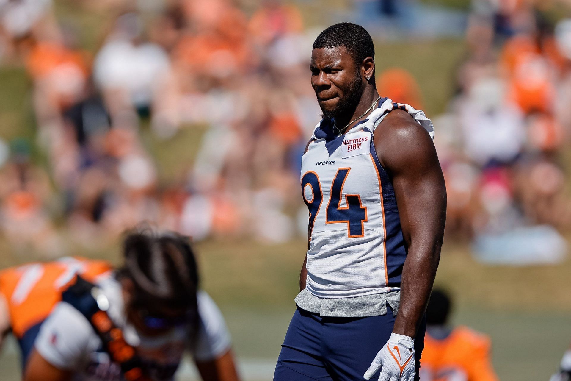 Denver Broncos star sues NFL and Chargers, blaming them for suffering torn ACL in bizarre fashion
