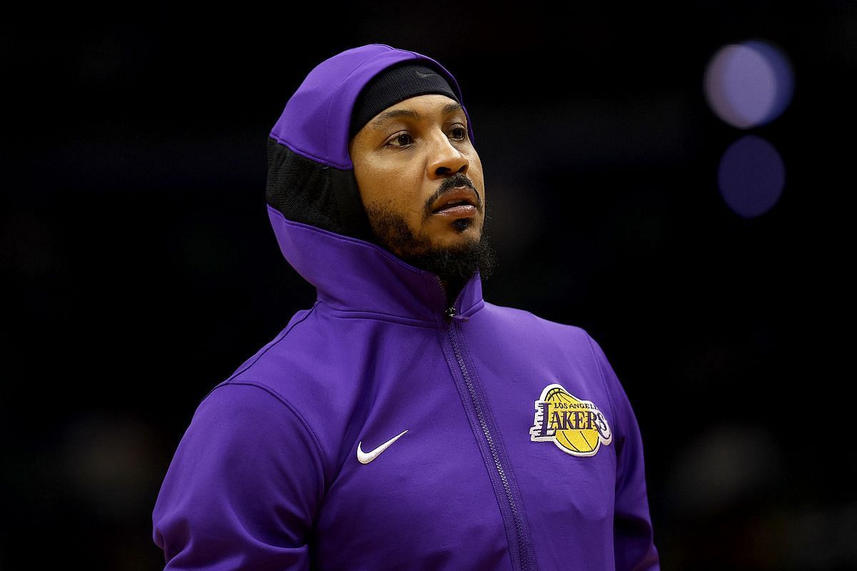 Former Los Angeles Lakers forward Carmelo Anthony