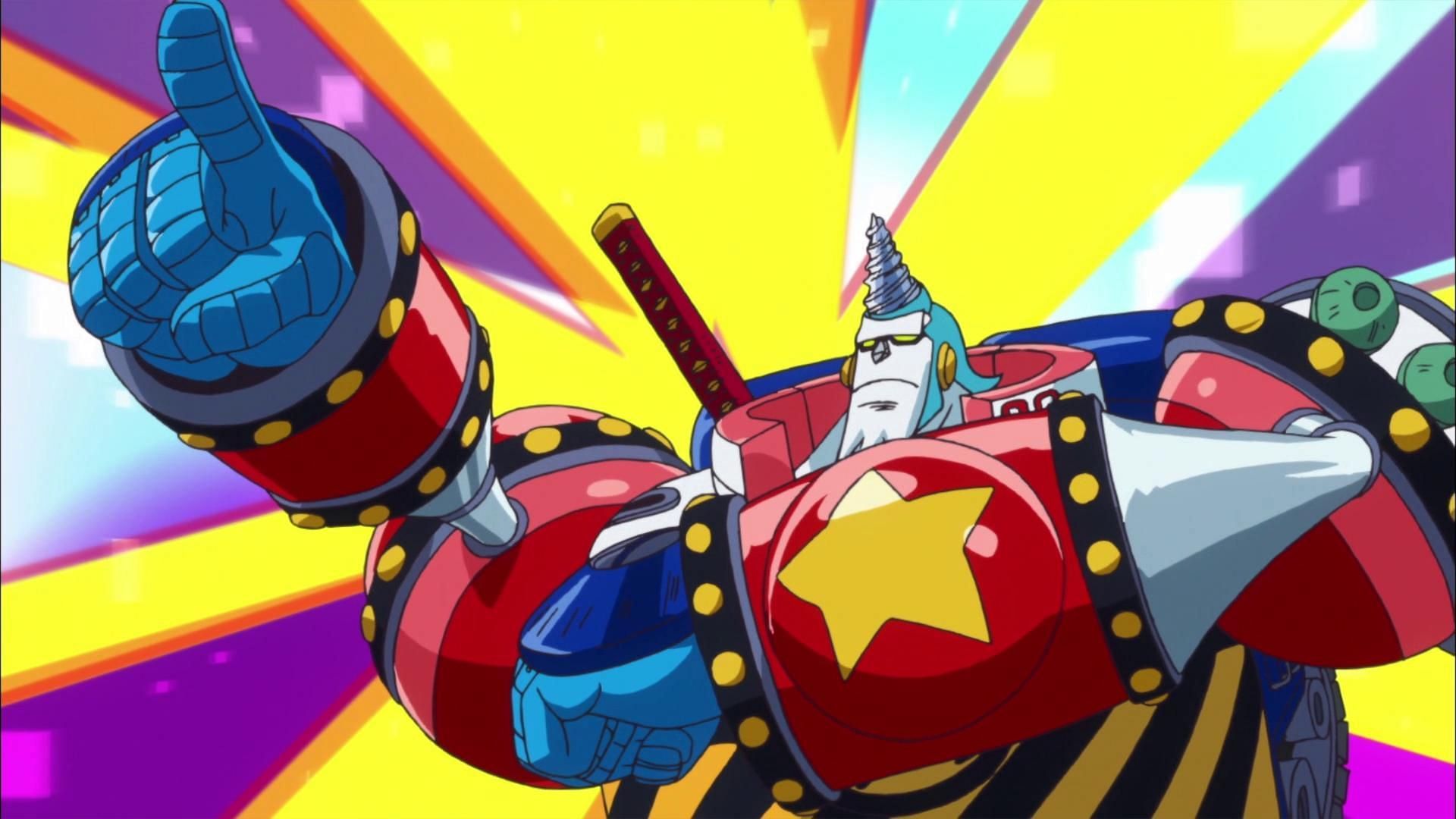 Franky is a force to be reckoned with (Image via Toei Animation, One Piece)