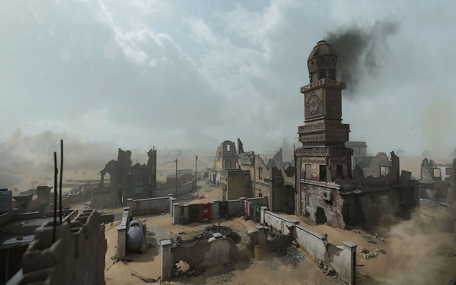 Taraq multiplayer map in Modern Warfare 2 (Image via Activision)