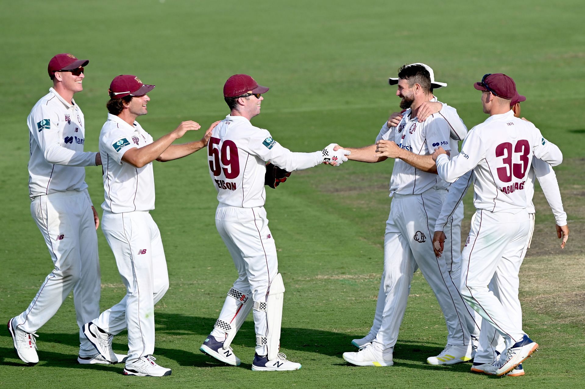 Sheffield Shield - QLD v VIC: Day 2