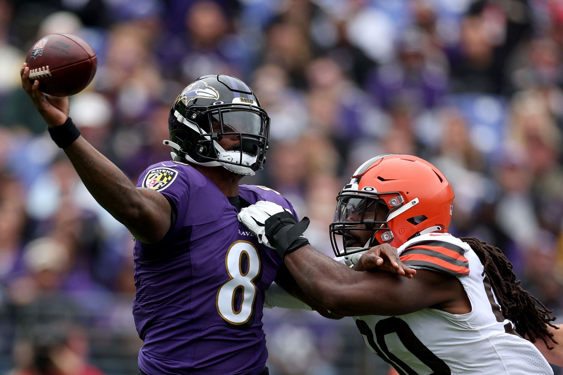 Cleveland Browns v Baltimore Ravens