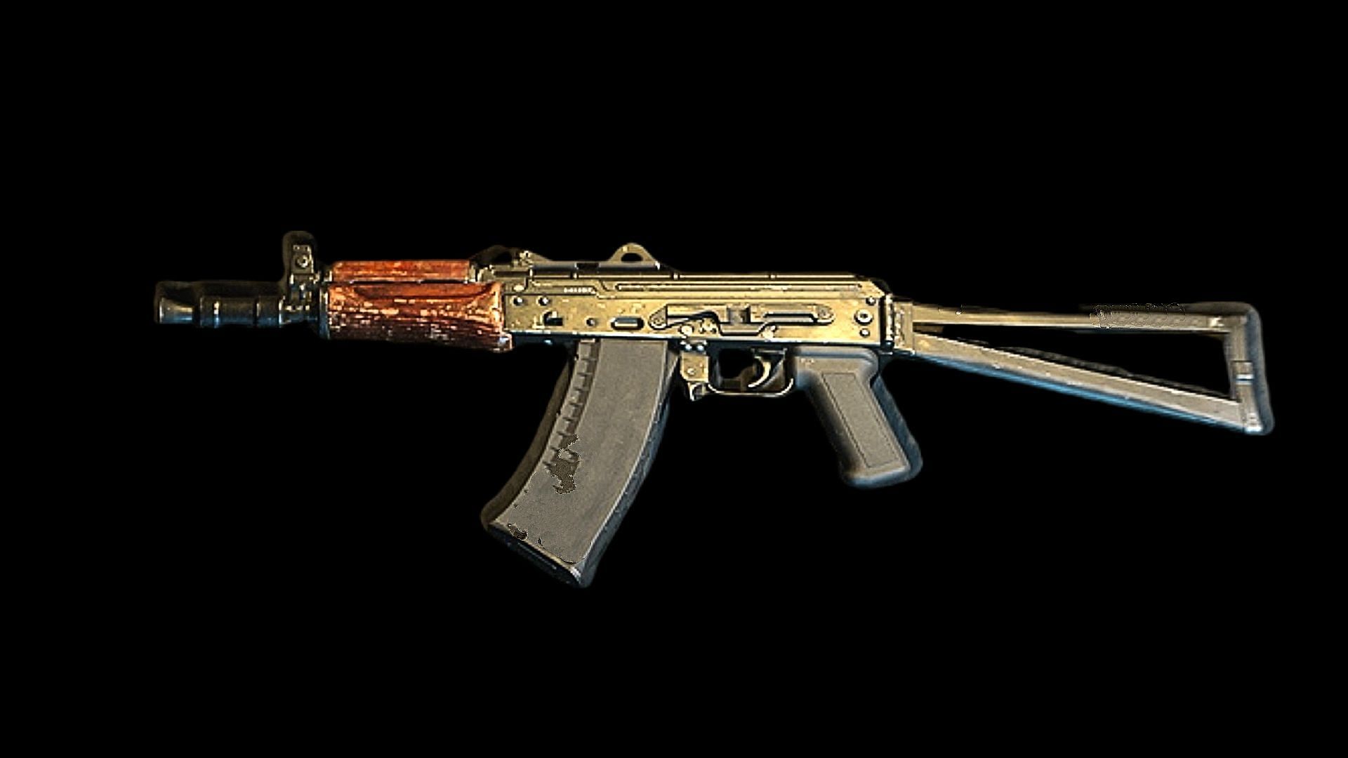The Kastov-74u assault rifle in Modern Warfare 2 (Image via Activision)