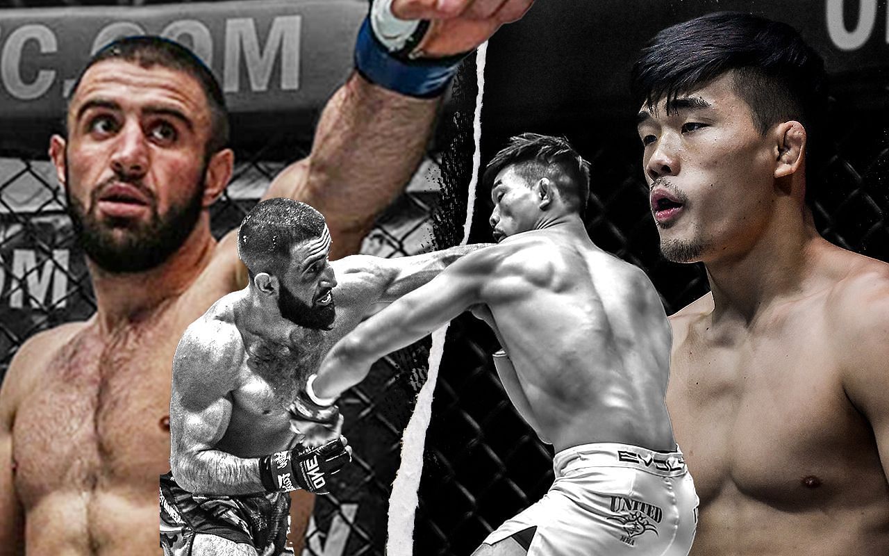 Kiamrian Abbasov (left) and Christian Lee (right). [Photos ONE Championship]