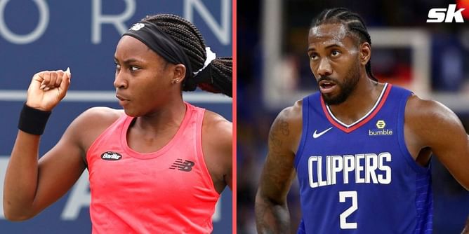 Coco Gauff elated to see NBA superstar Kawhi Leonard wearing her New Balance Coco CG1 shoes