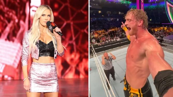Lana sends a one-word message to Logan Paul after WWE Crown Jewel 2022