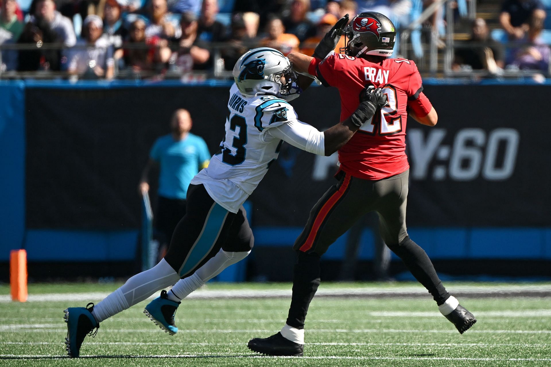 Falcons vs Panthers Week 10 TNF thread: DJ Moore's helmet tossing